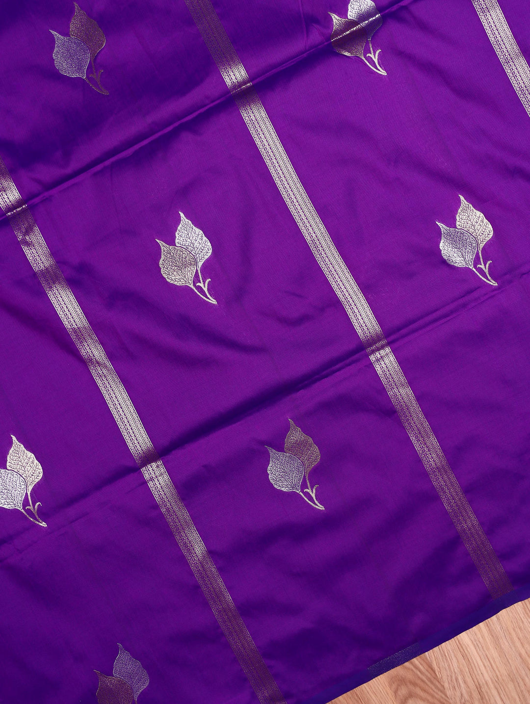 Vasuki — Purple Tana Art Silk Saree