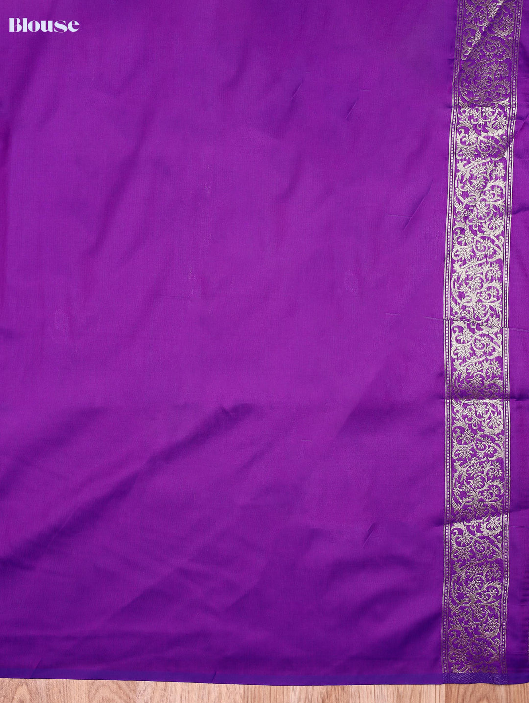 Vasuki — Purple Tana Art Silk Saree