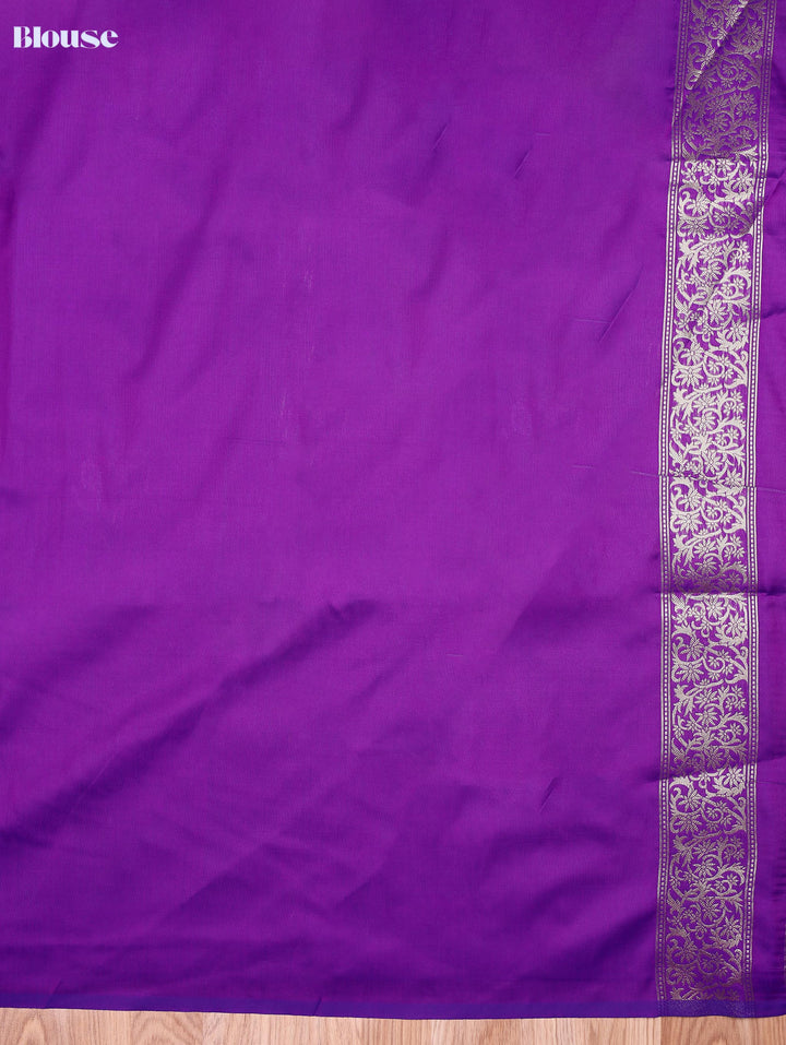Vasuki — Purple Tana Art Silk Saree