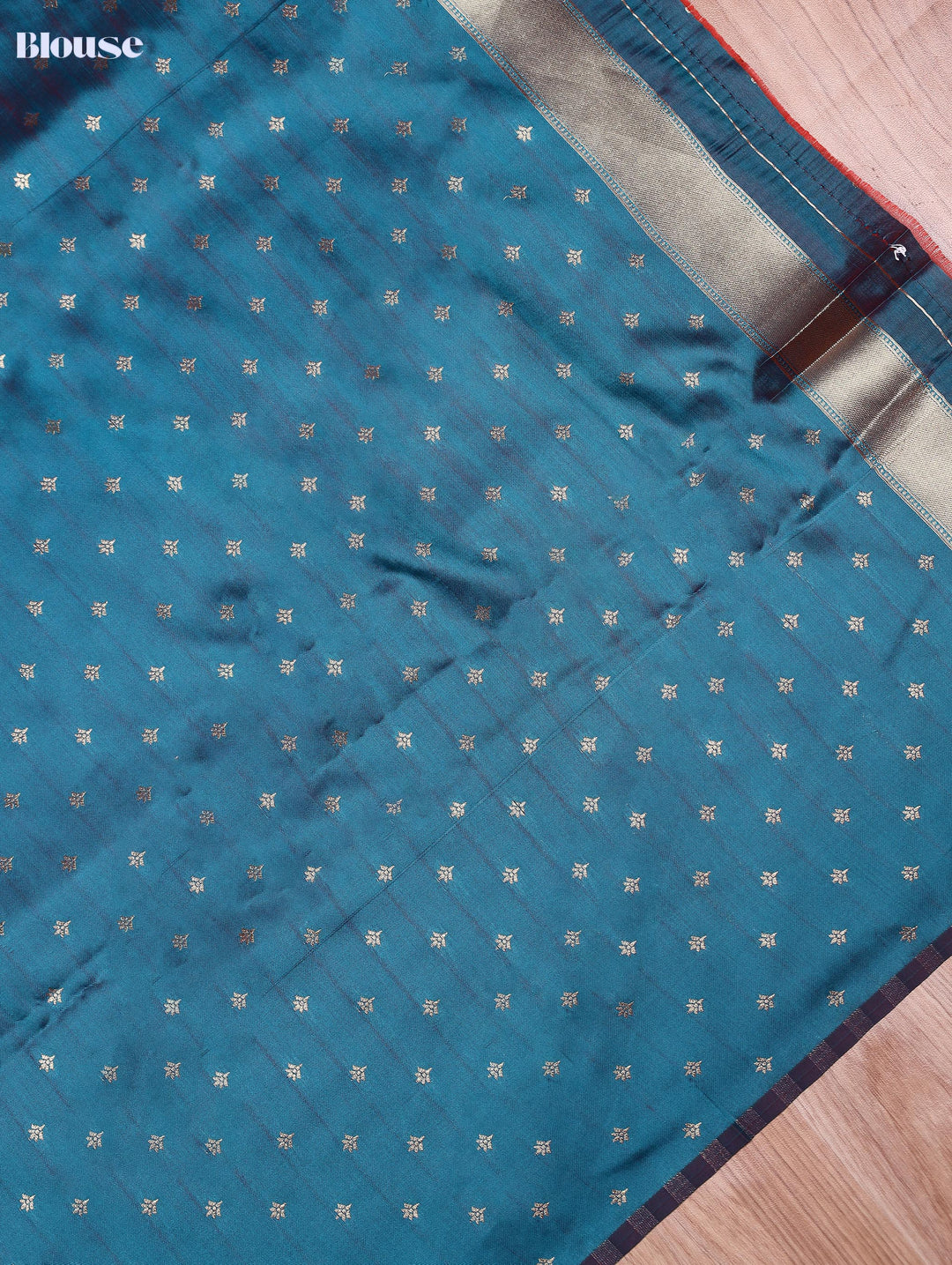 Abhirami — Pink Tana Art Silk Saree