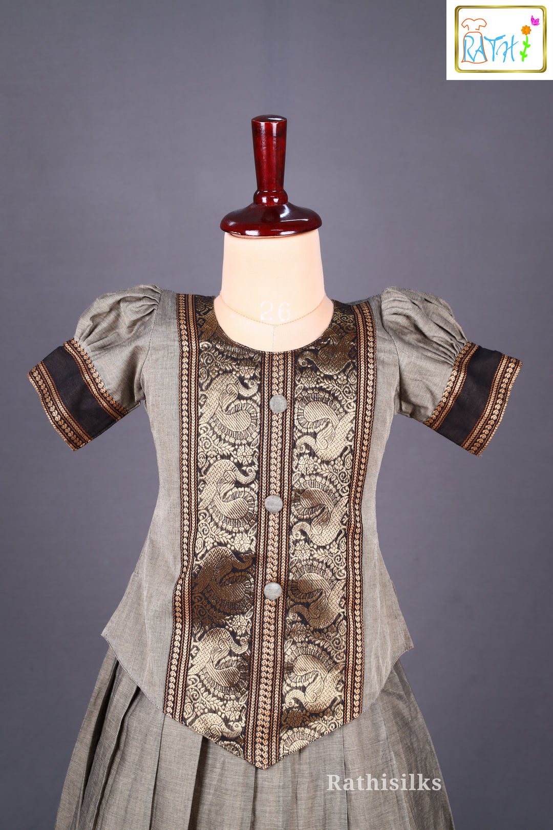 Thari Cotton Pavadai Set