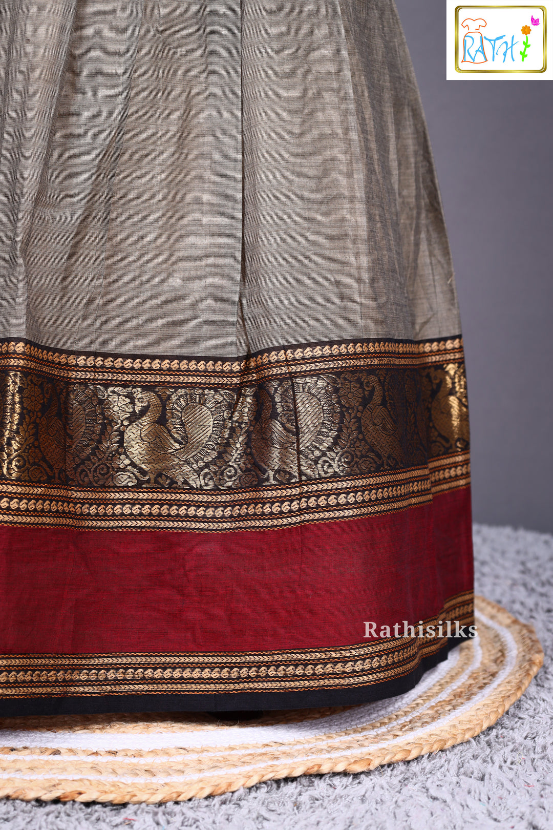 Thari Cotton Pavadai Set