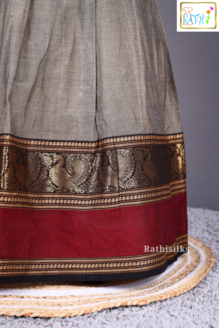 Thari Cotton Pavadai Set