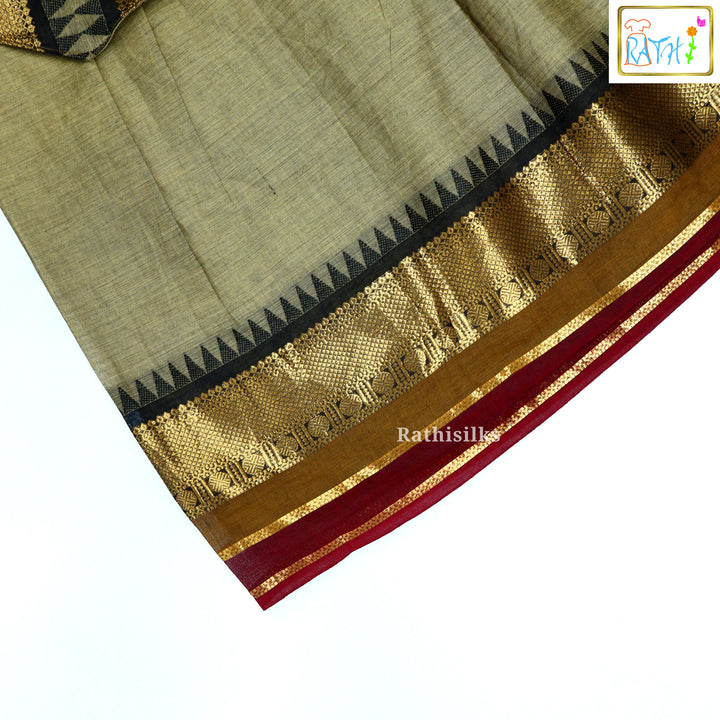 Thari Cotton Pavadai Set