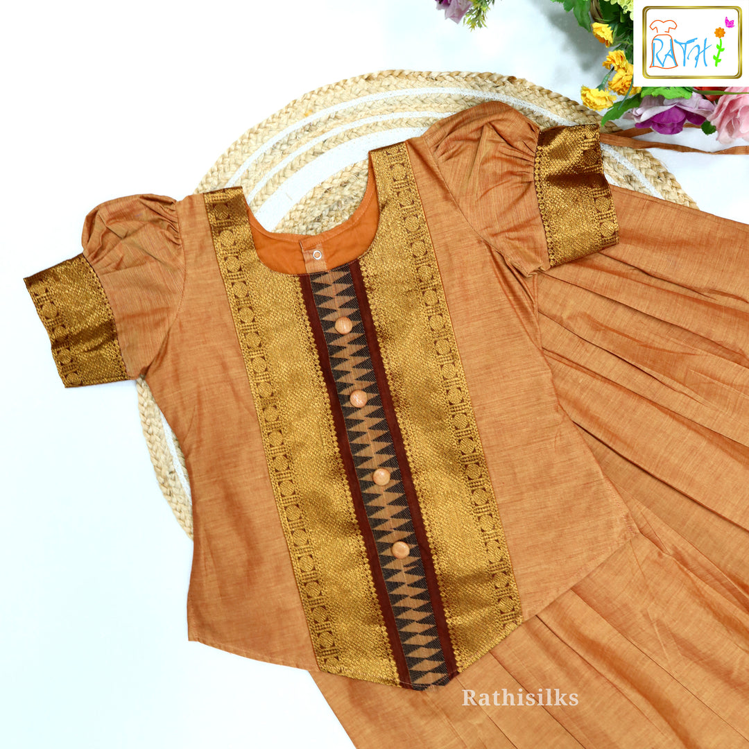 Thari Cotton Pavadai Set