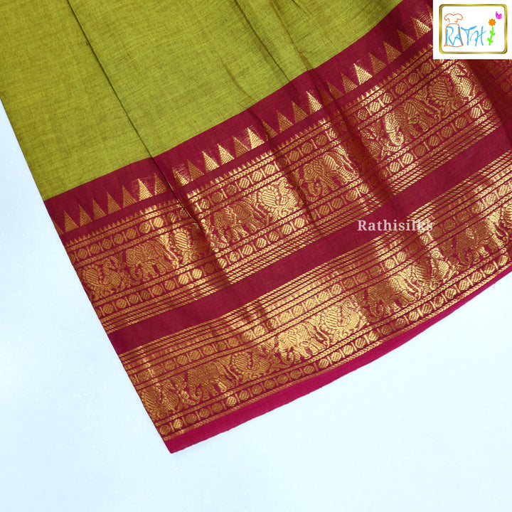 Thari Cotton Pavadai Set