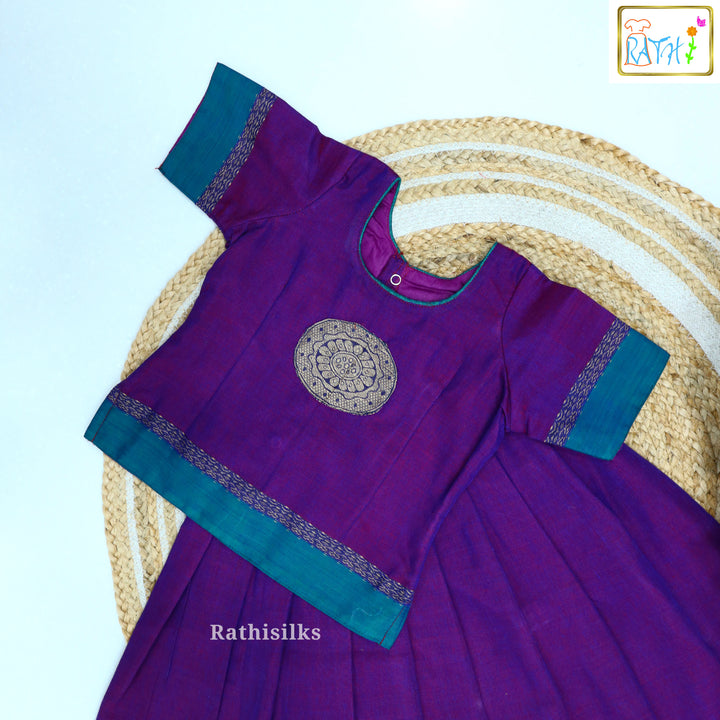 Thari Cotton Pavadai Set