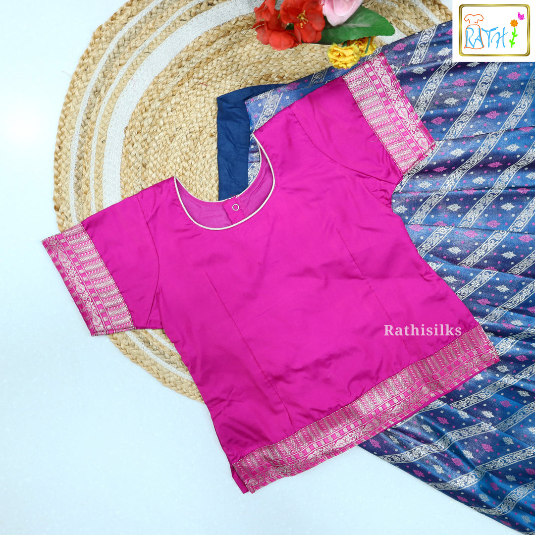 Karishma Top Art Silk Pavadai Set
