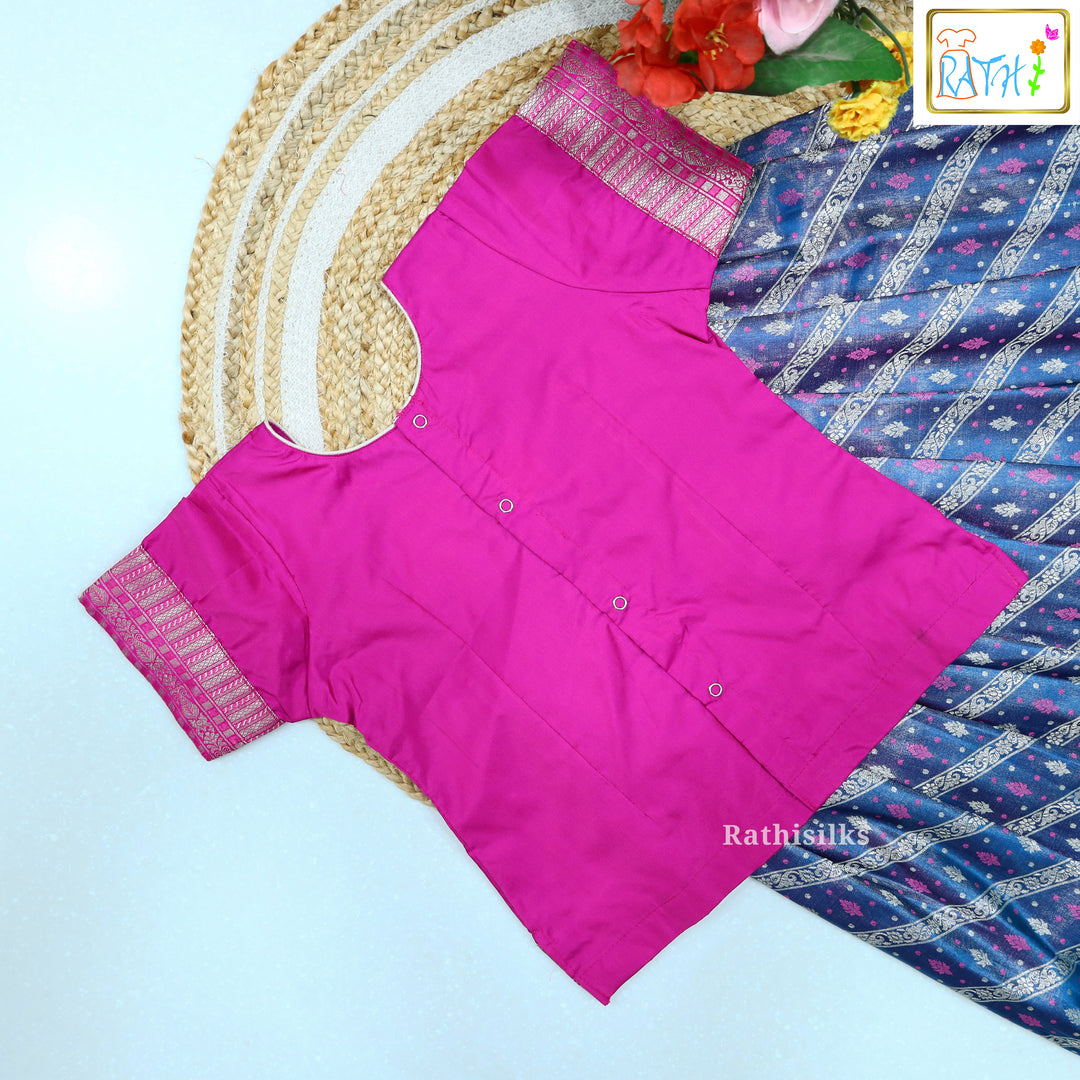 Karishma Top Art Silk Pavadai Set