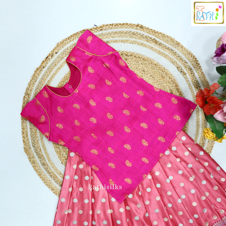Karishma Top Banarasi Pavadai Set