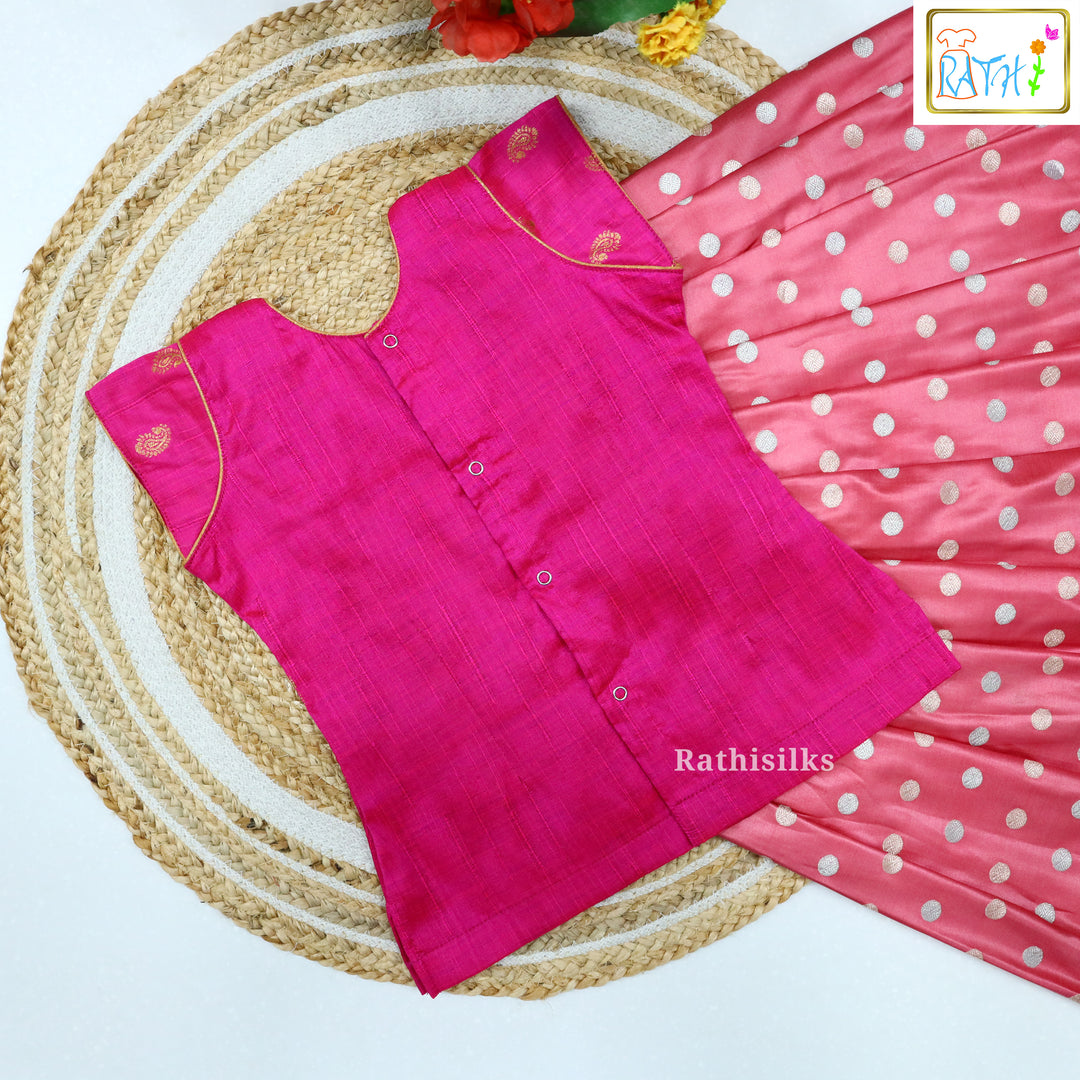 Karishma Top Banarasi Pavadai Set