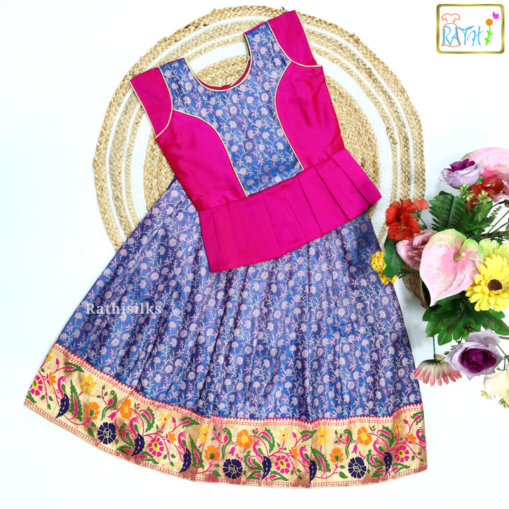 Karishma Top with Banarasi Pavadai Set