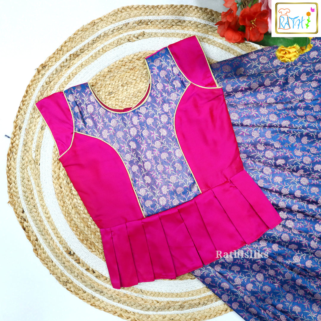 Karishma Top with Banarasi Pavadai Set