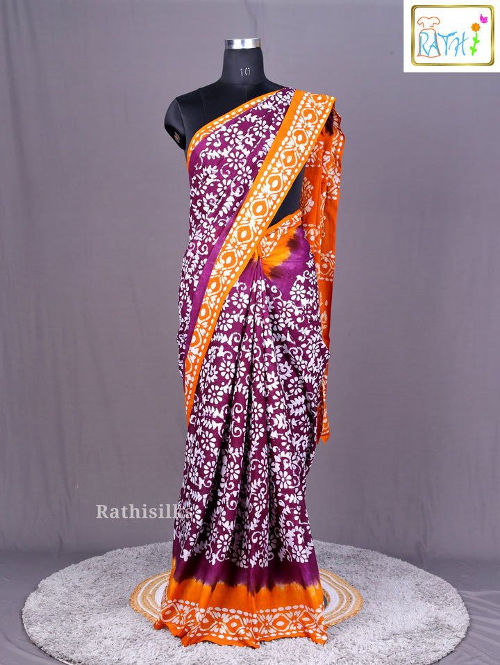 Artisan Batik Saree