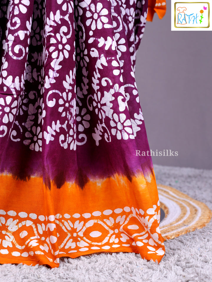 Artisan Batik Saree