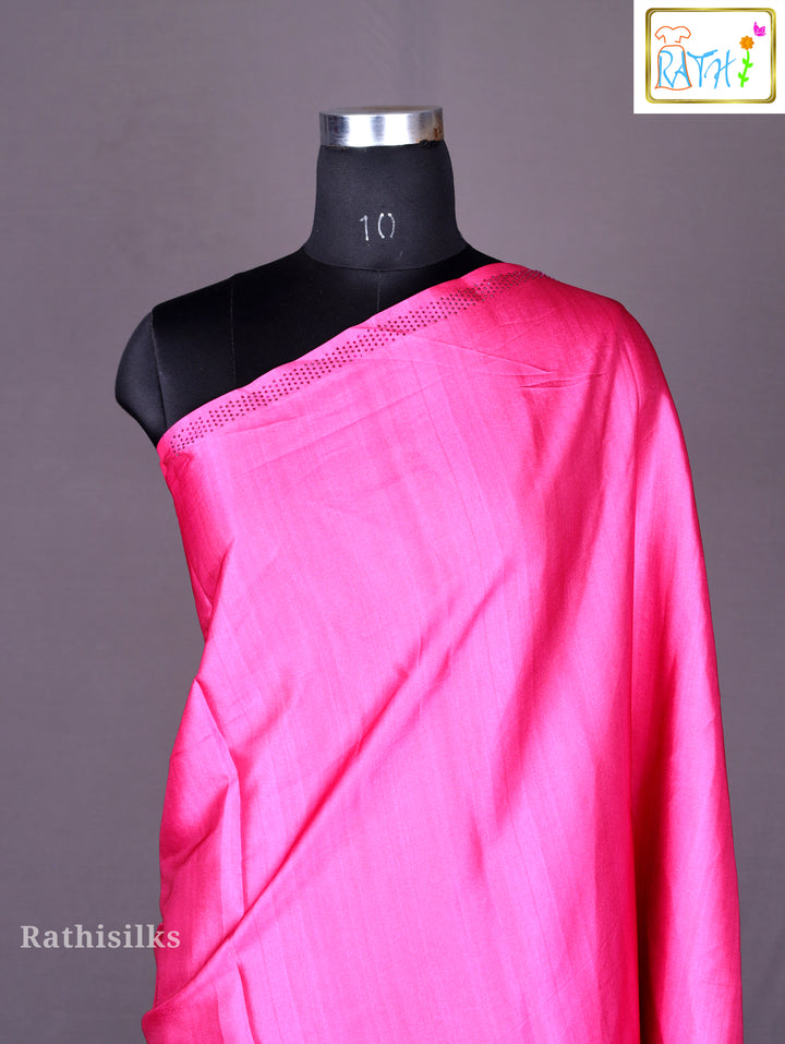 Vibrant Blue Digital Floral Print Saree