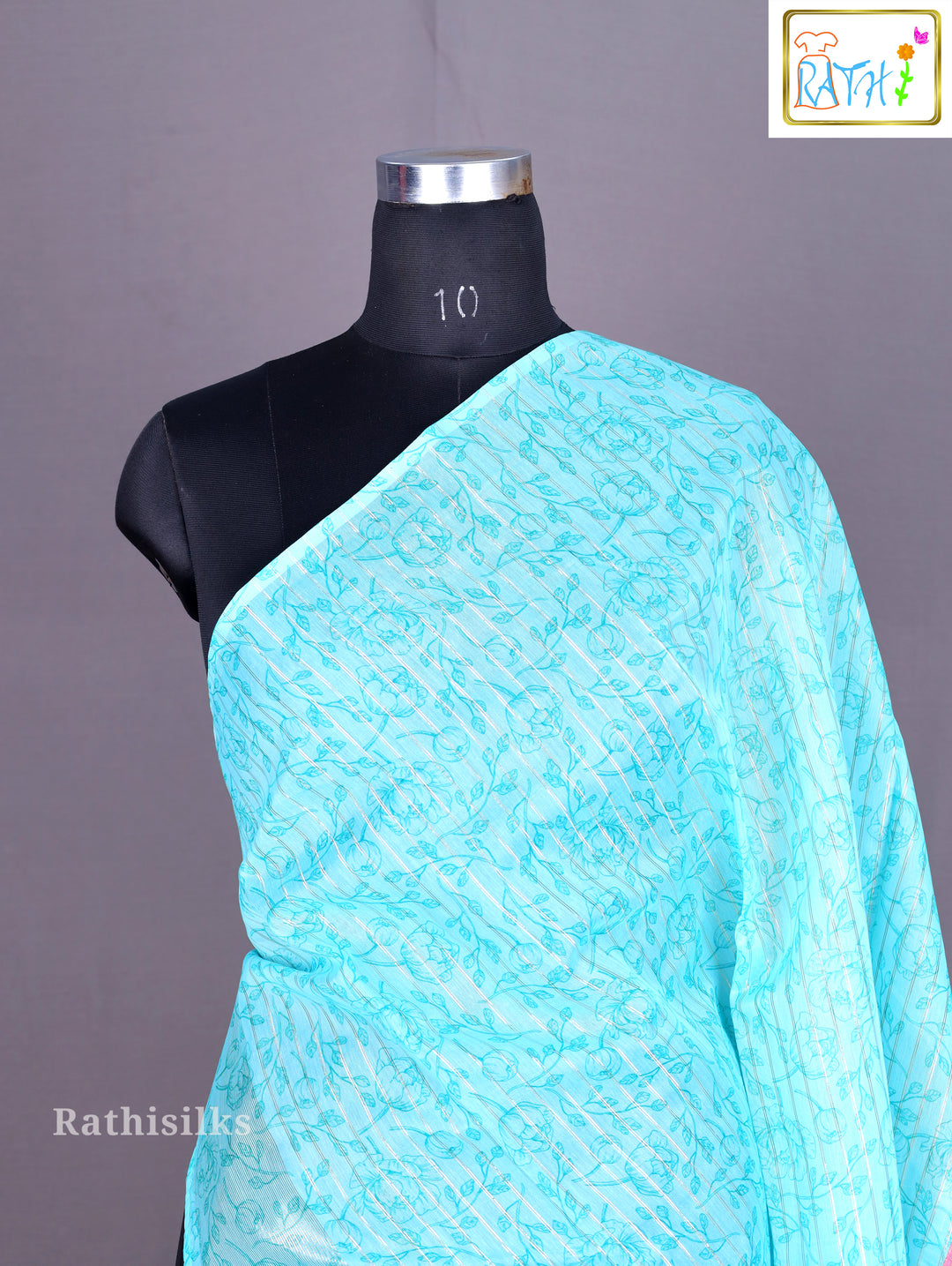 Casual Printed Synthetic Saree