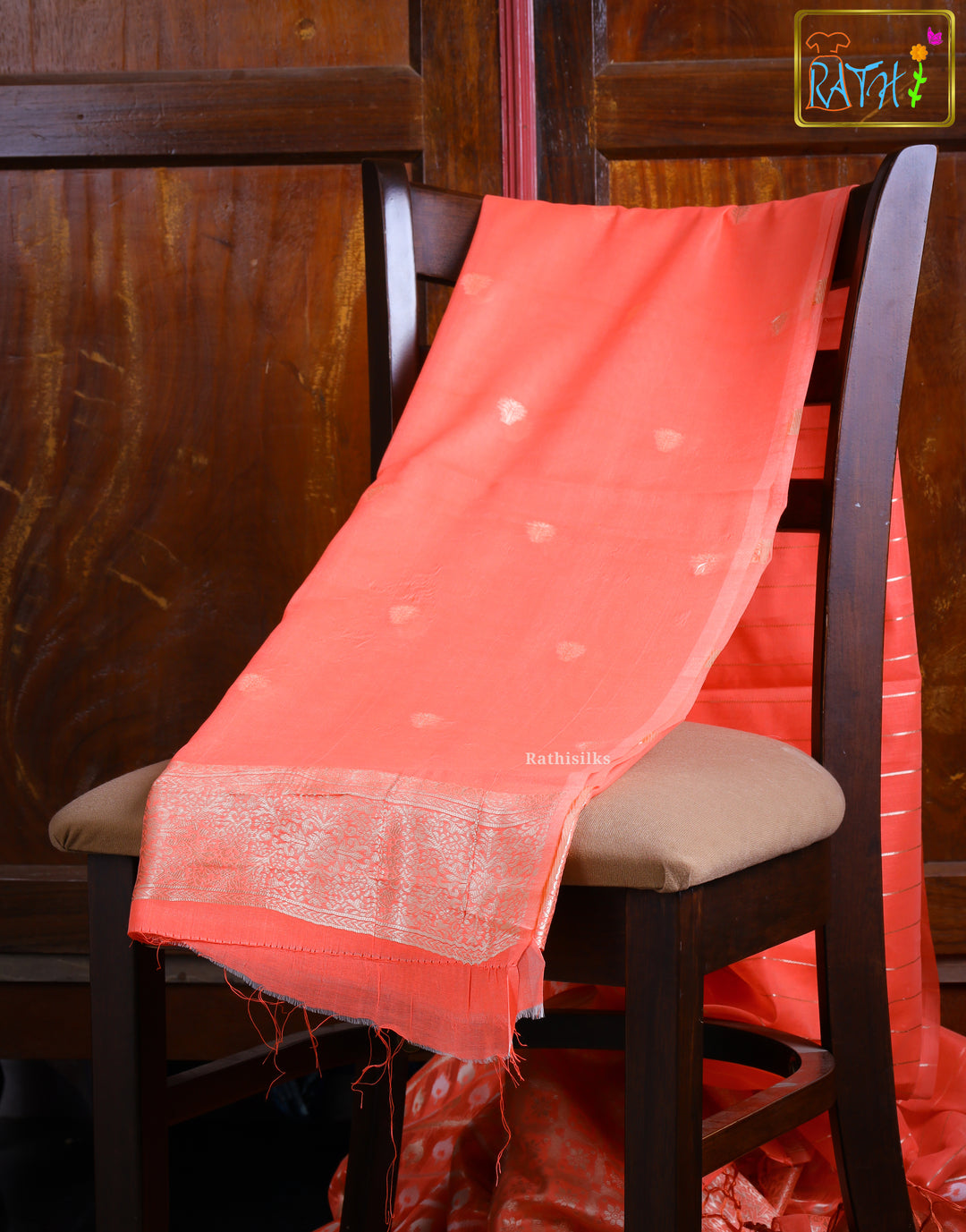 Synthetic Organza Saree