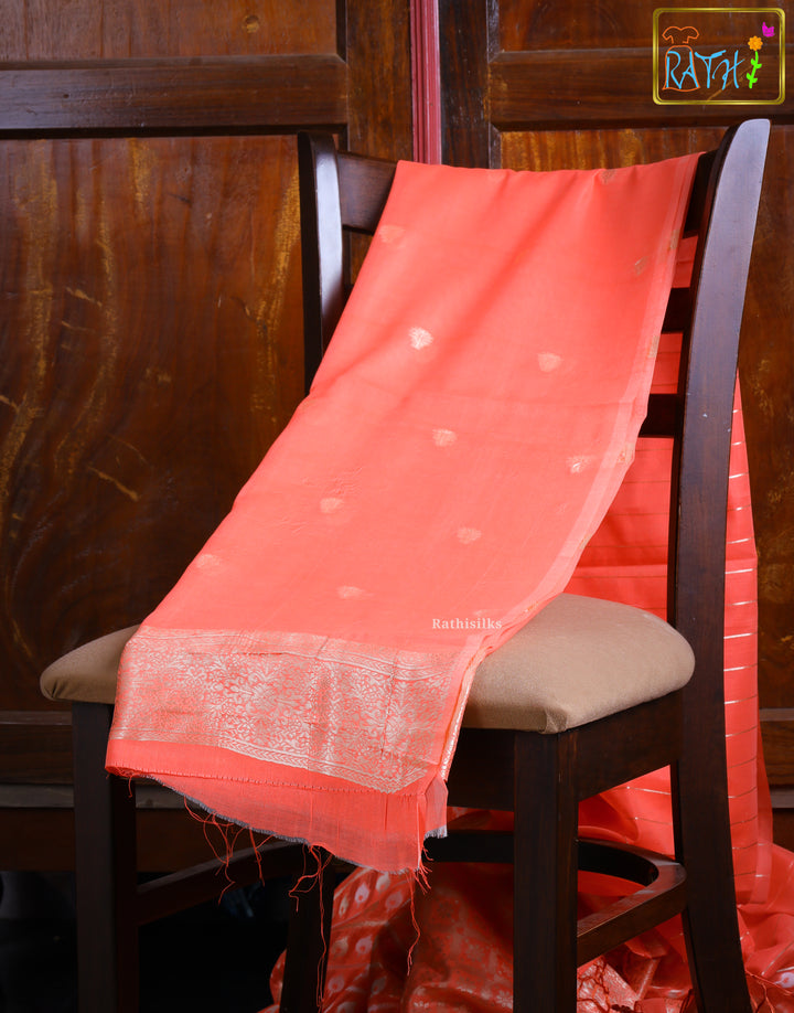 Synthetic Organza Saree