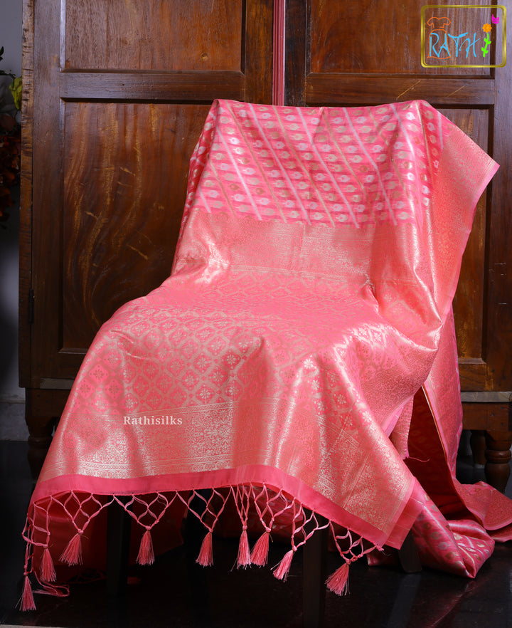 Synthetic Organza Saree
