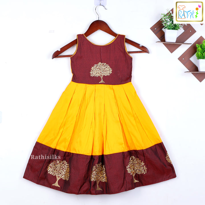 Tree of Life Brocade Frock