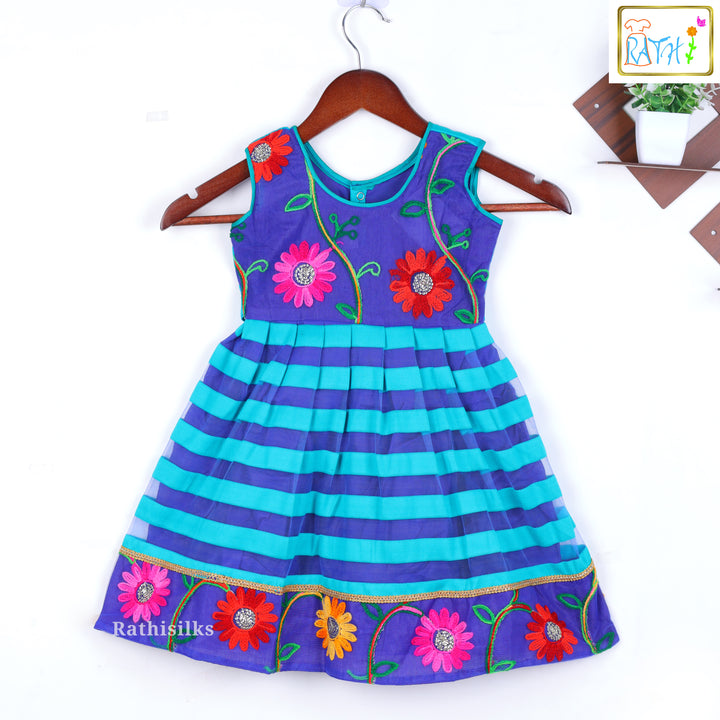 Vibrant Checked Frock