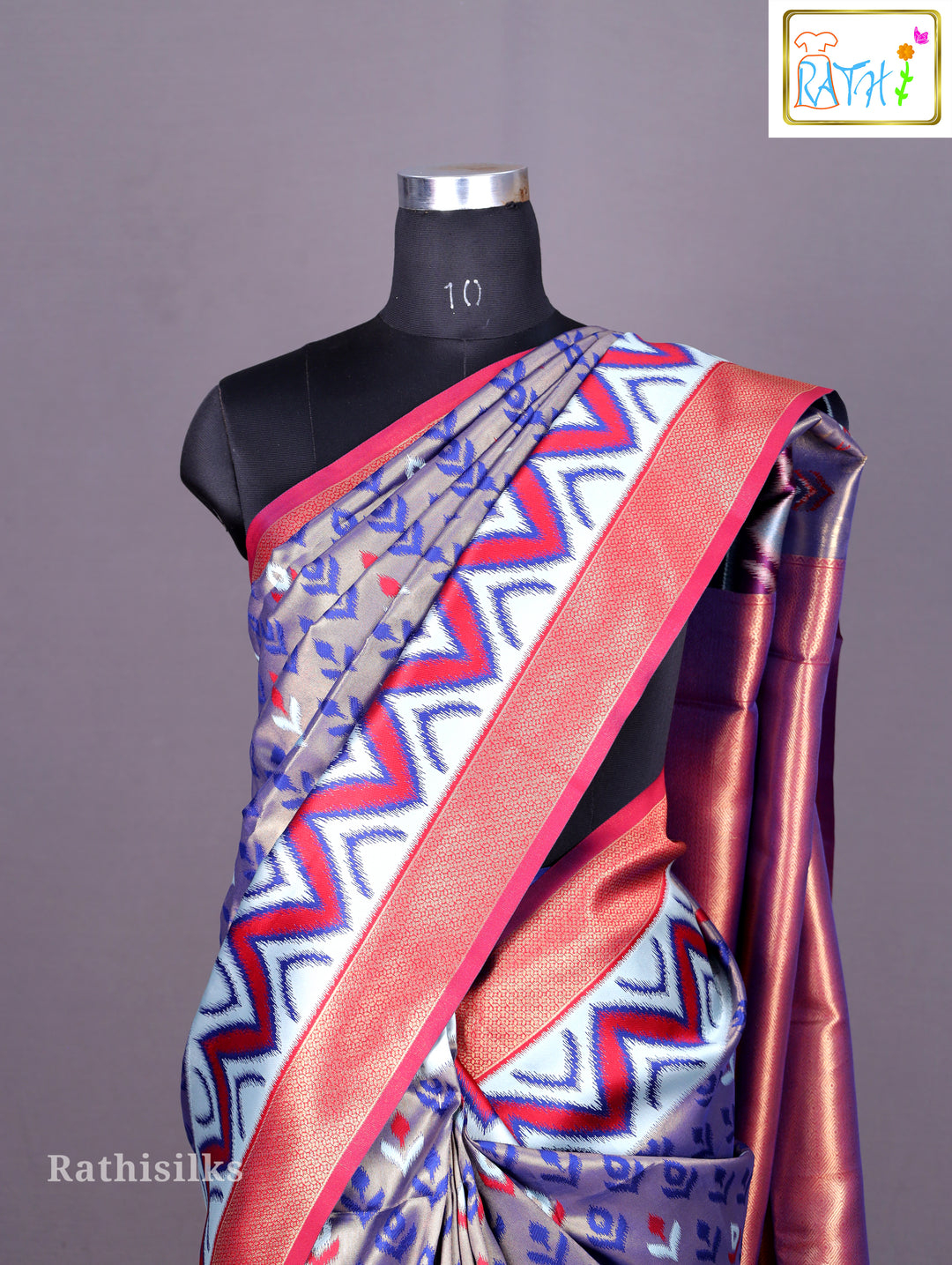 Elegant Synthetic Saree