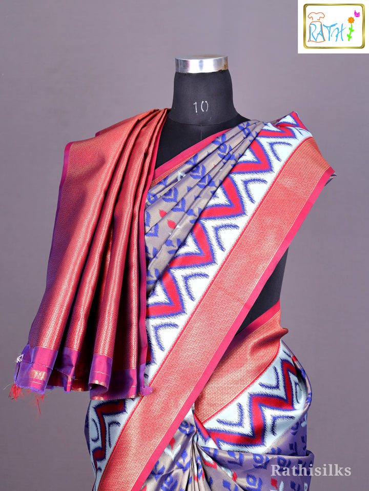 Elegant Synthetic Saree