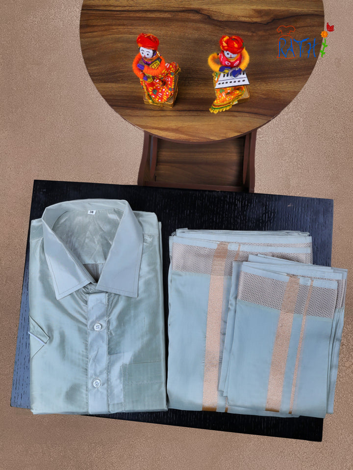 Art Silk Couple Combo Set