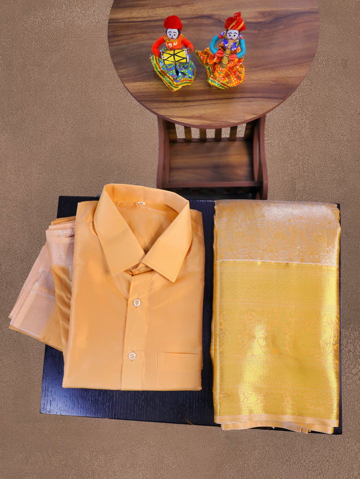 Art Silk Couple Combo Set