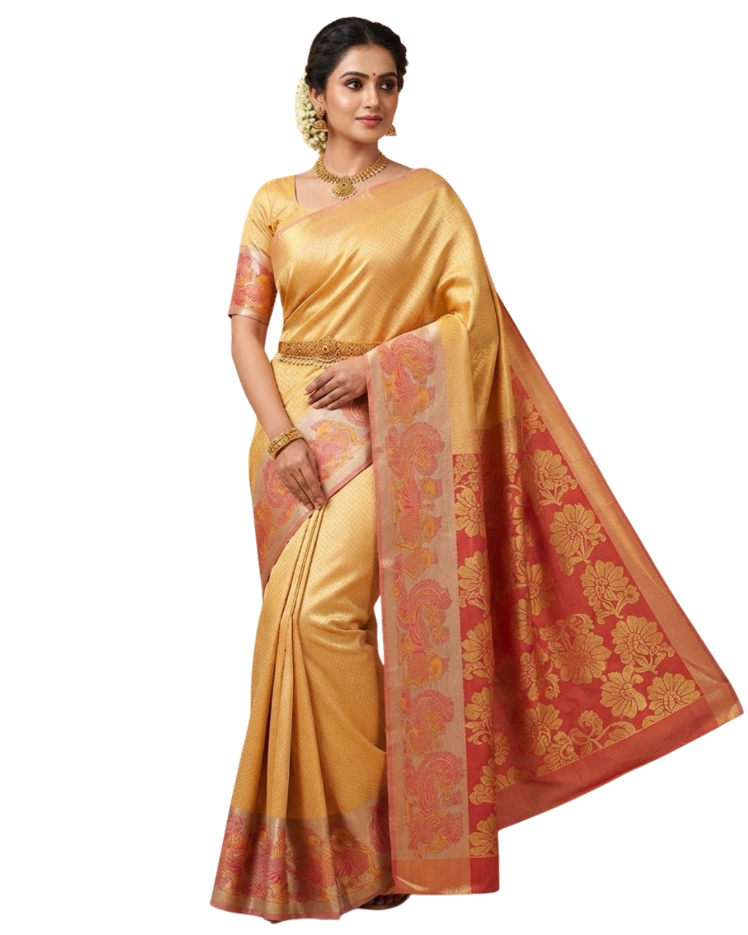 Art Saree Malai Silk Turning