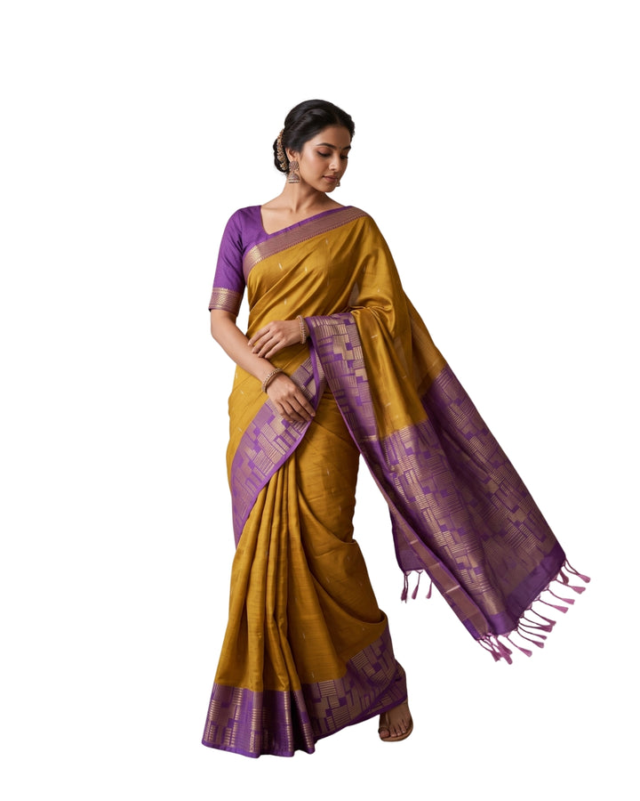 Gayathri — Sheen Gold Tana Art Silk Saree