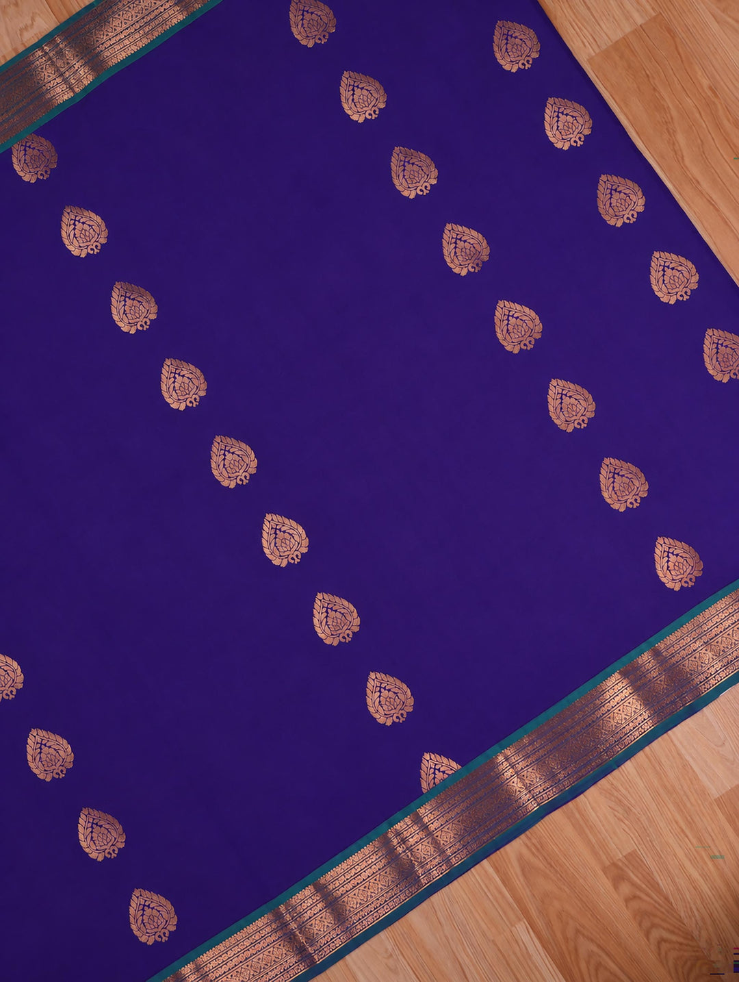 Meera — Royal Purple Art Silk Saree
