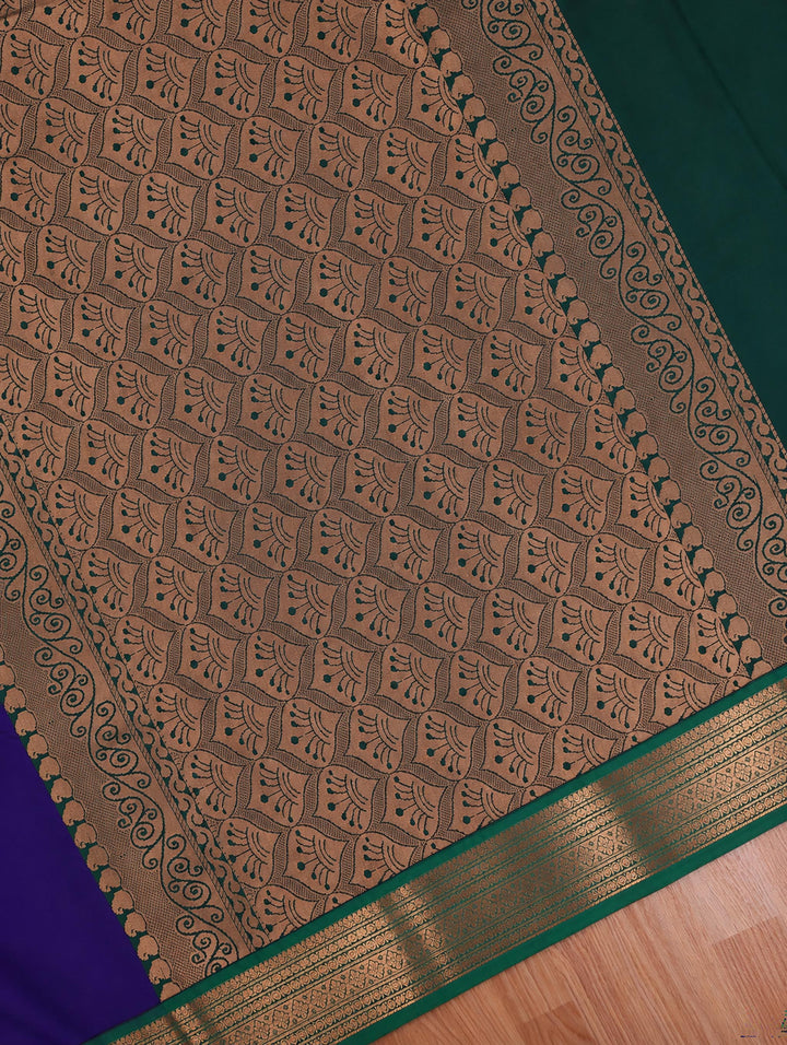 Meera — Royal Purple Art Silk Saree