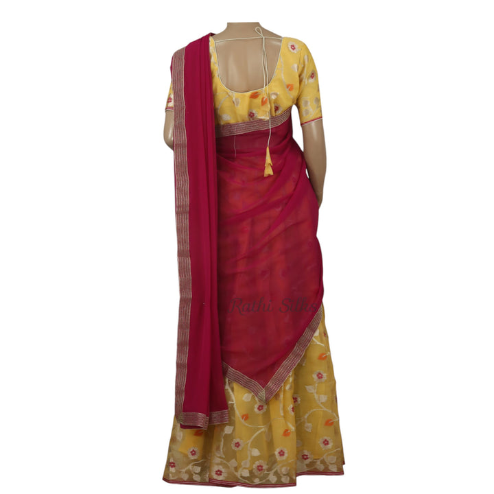 Designer Half Saree