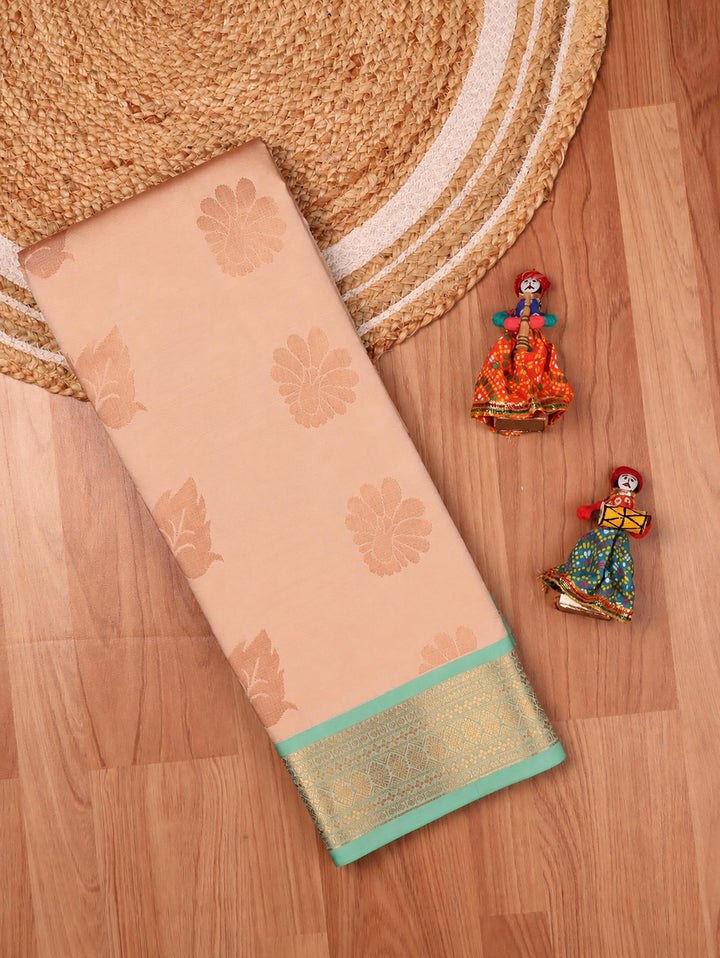Chitra — Beige Art Silk Saree