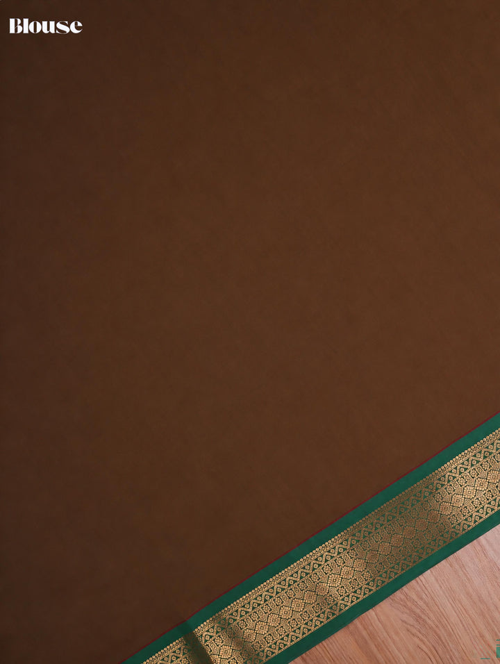 Kaviya — Salmon Pink Art Silk Saree