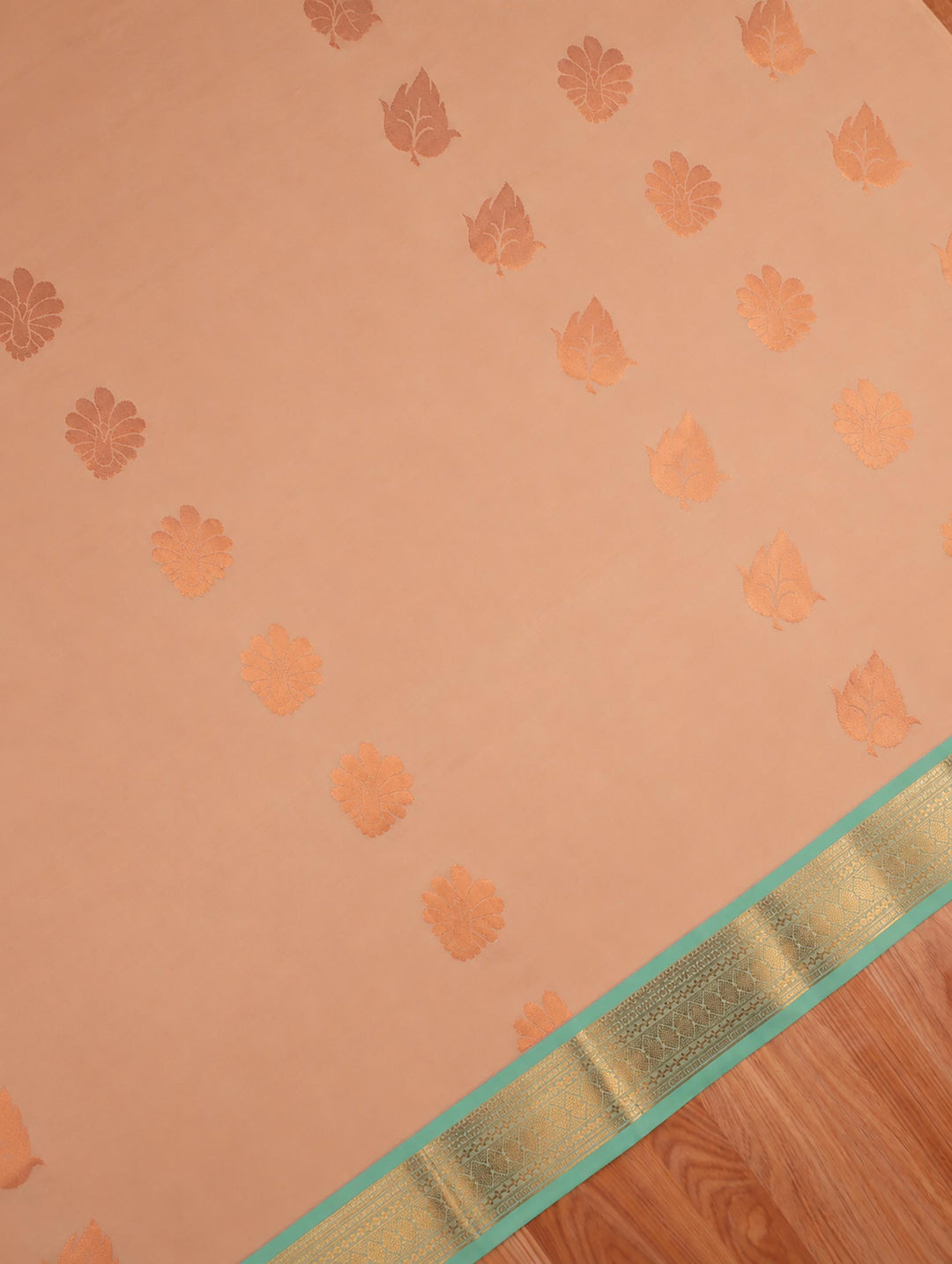 Chitra — Beige Art Silk Saree