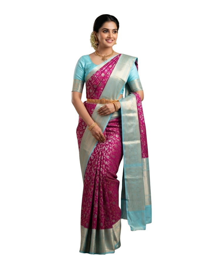 Art Tana 3K Tissue Resham Saree
