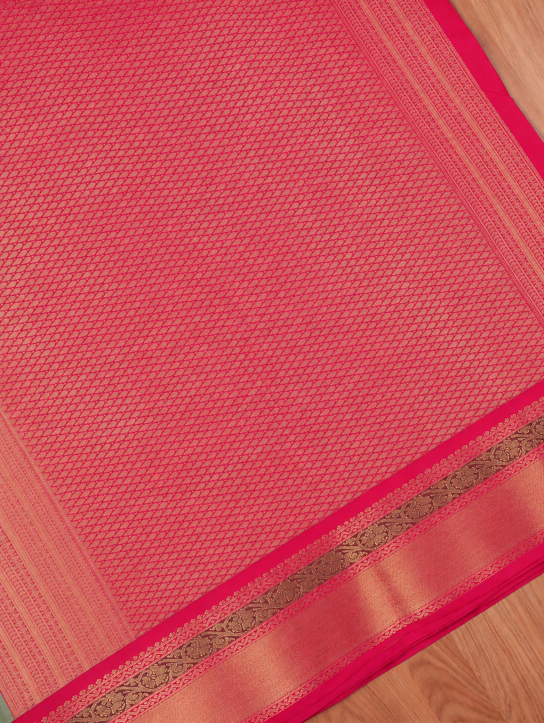 Tharini — Sage Green Tana Art Silk Saree – pallu