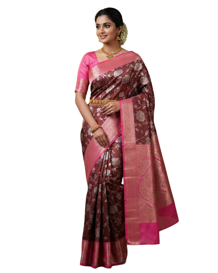 Art 3 Finger Tissue Saree