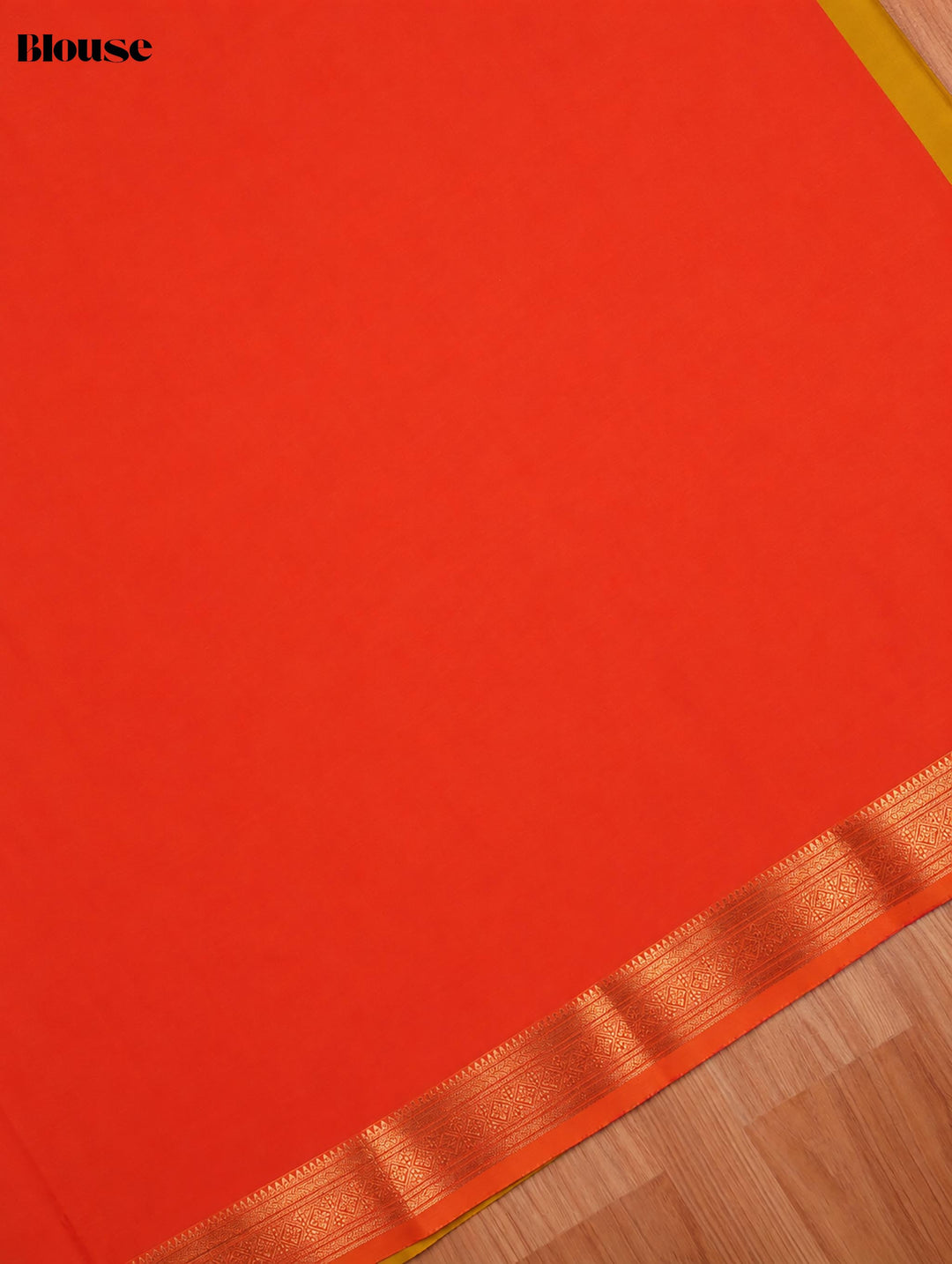 Sornam — Golden Yellow Art Silk Saree