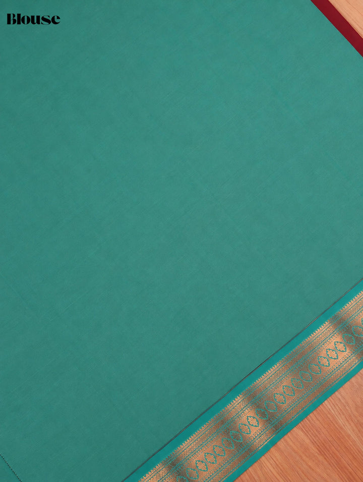 Tamilarasi — Maroon Art Silk Saree