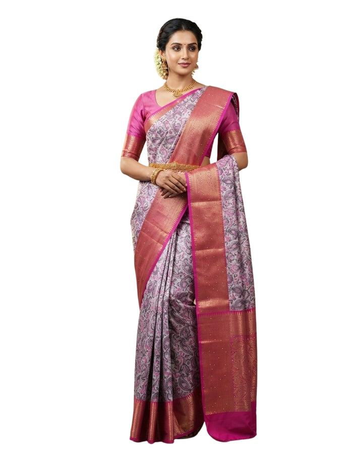 Tissue Brocade Art Saree