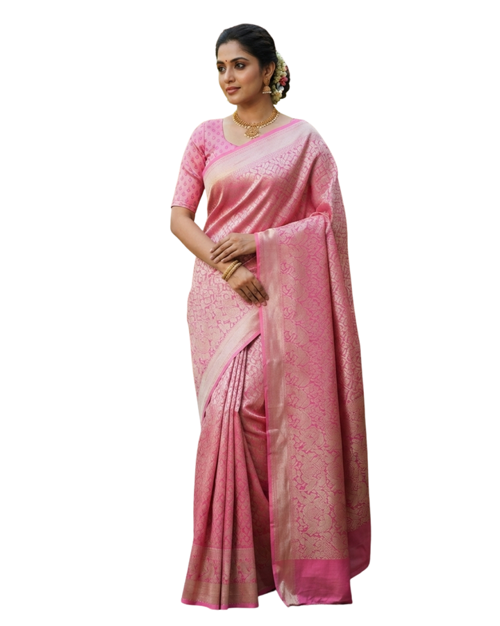 Art Saree - Art Tissue Brocade- Art Tissue Brocade Saree