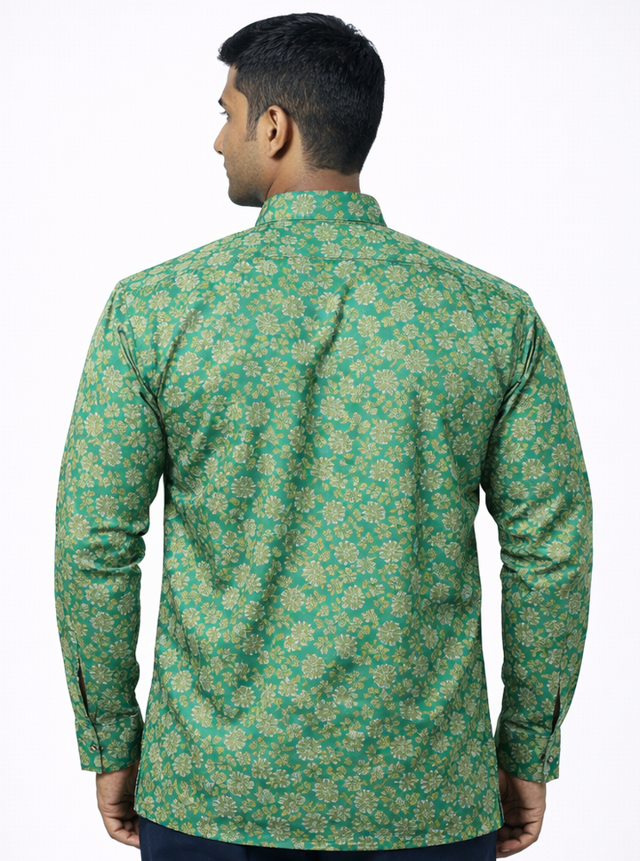 Men’s Traditional Jacquard Fabric Full Sleeve Kurta