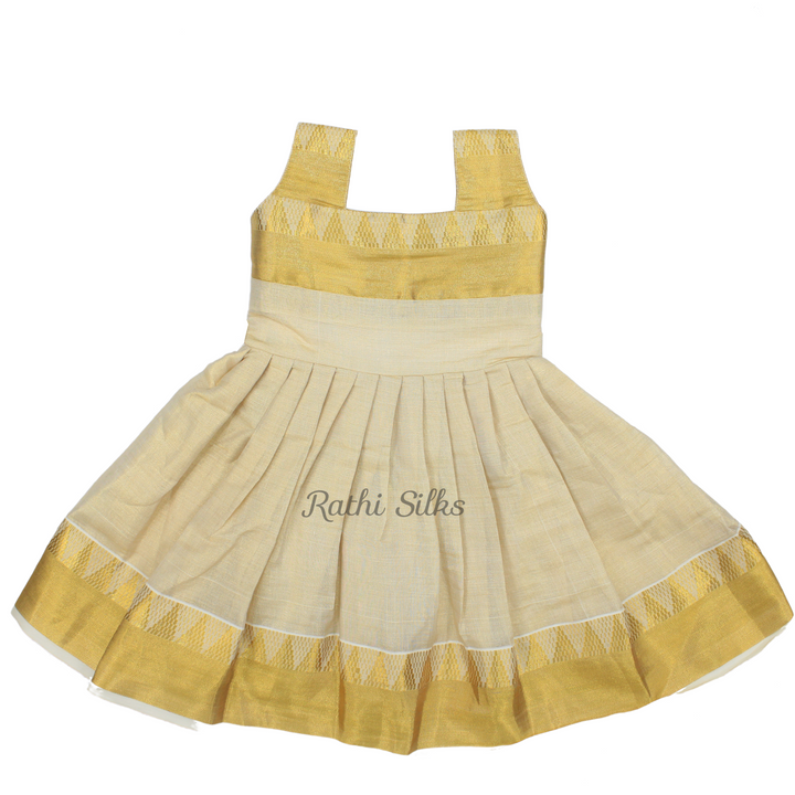 Classic Cream Tissue Frock