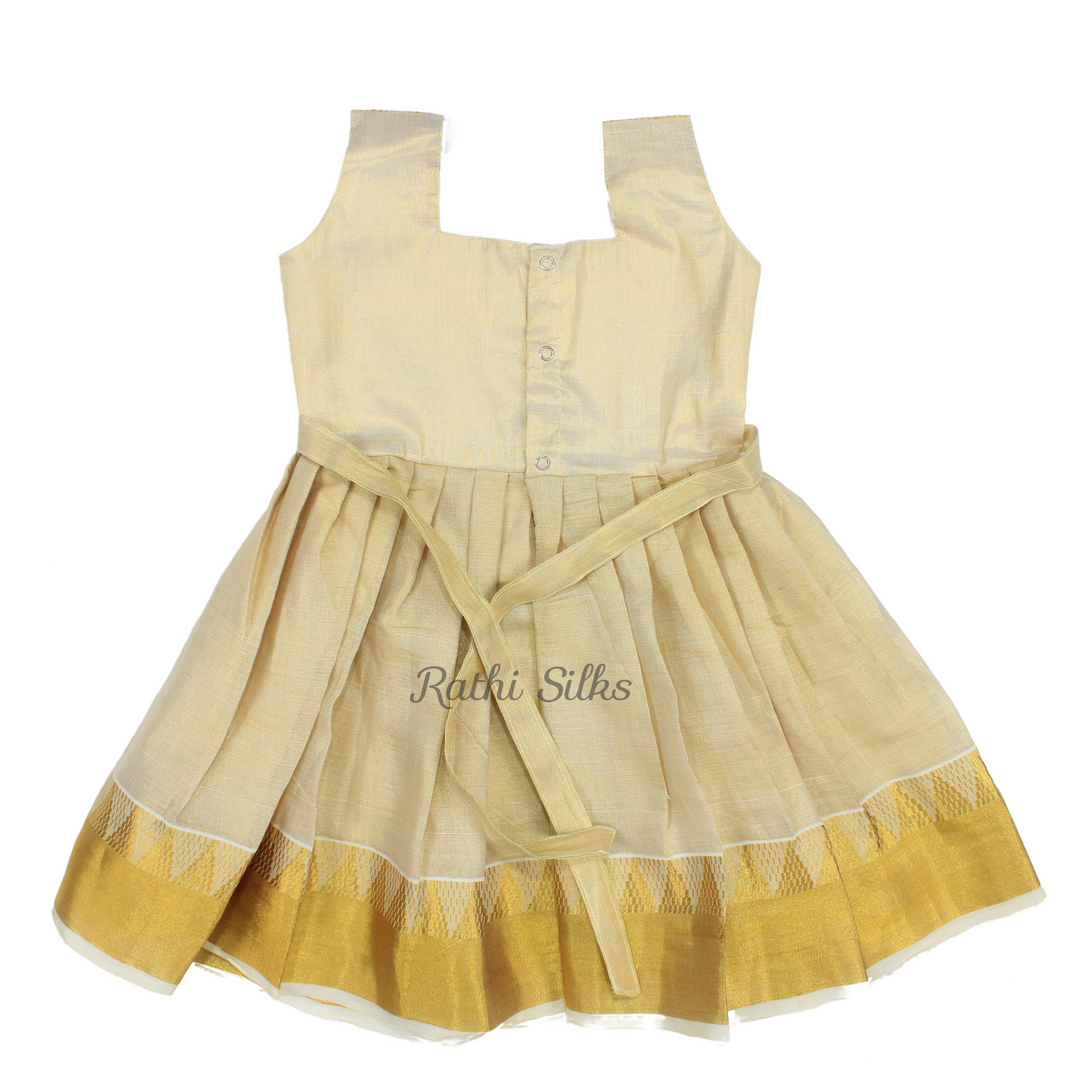 Classic Cream Tissue Frock