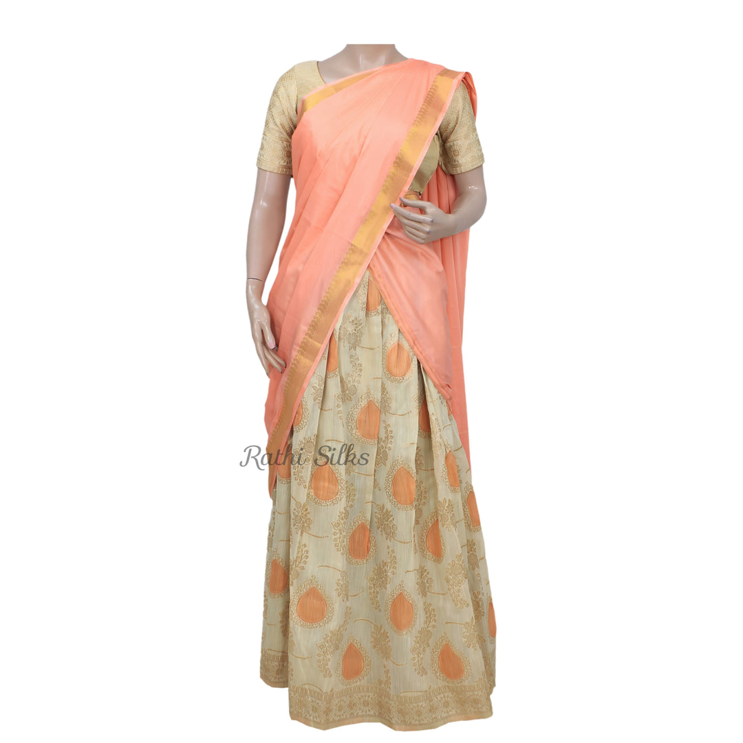 Womens Half Saree