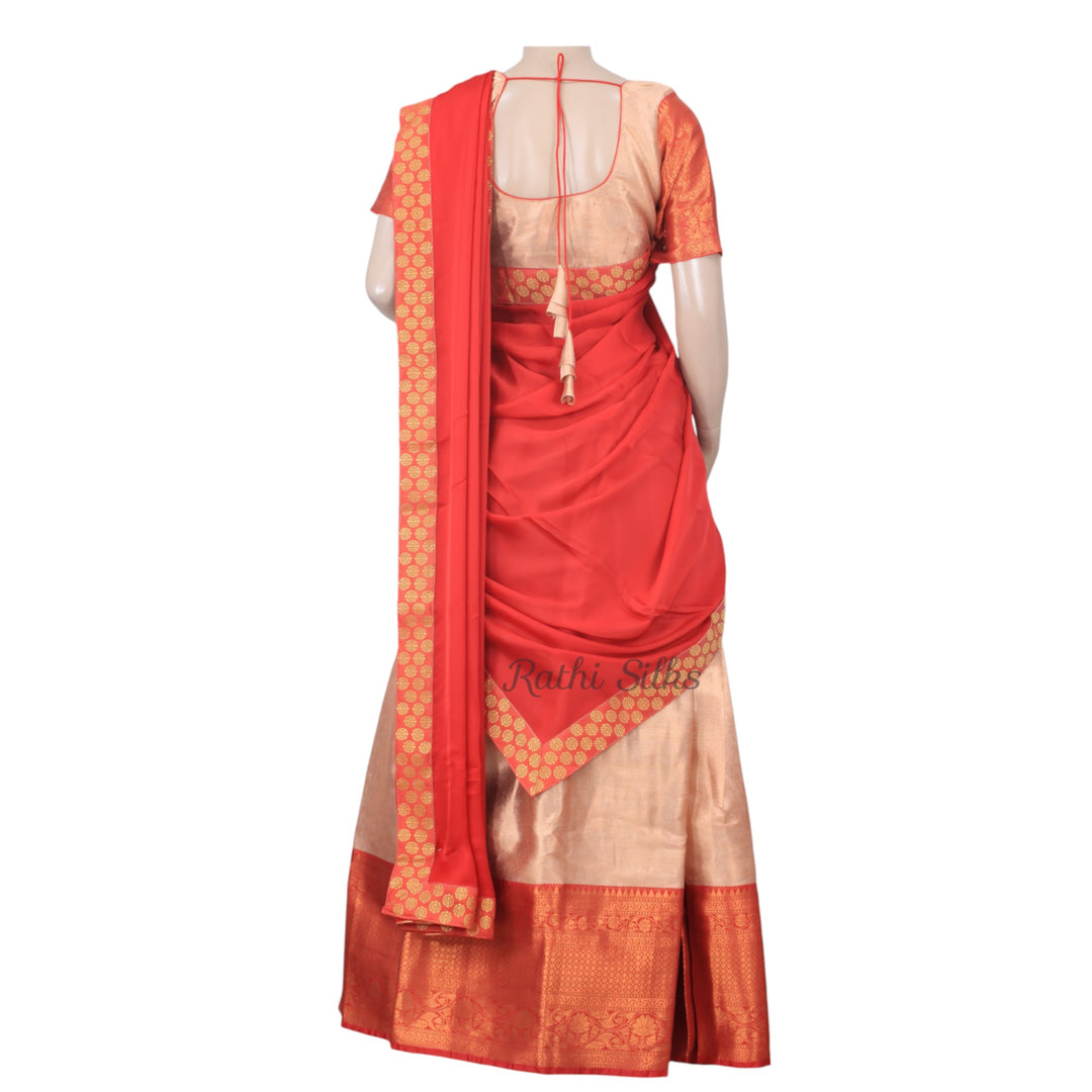 Designer Half Saree